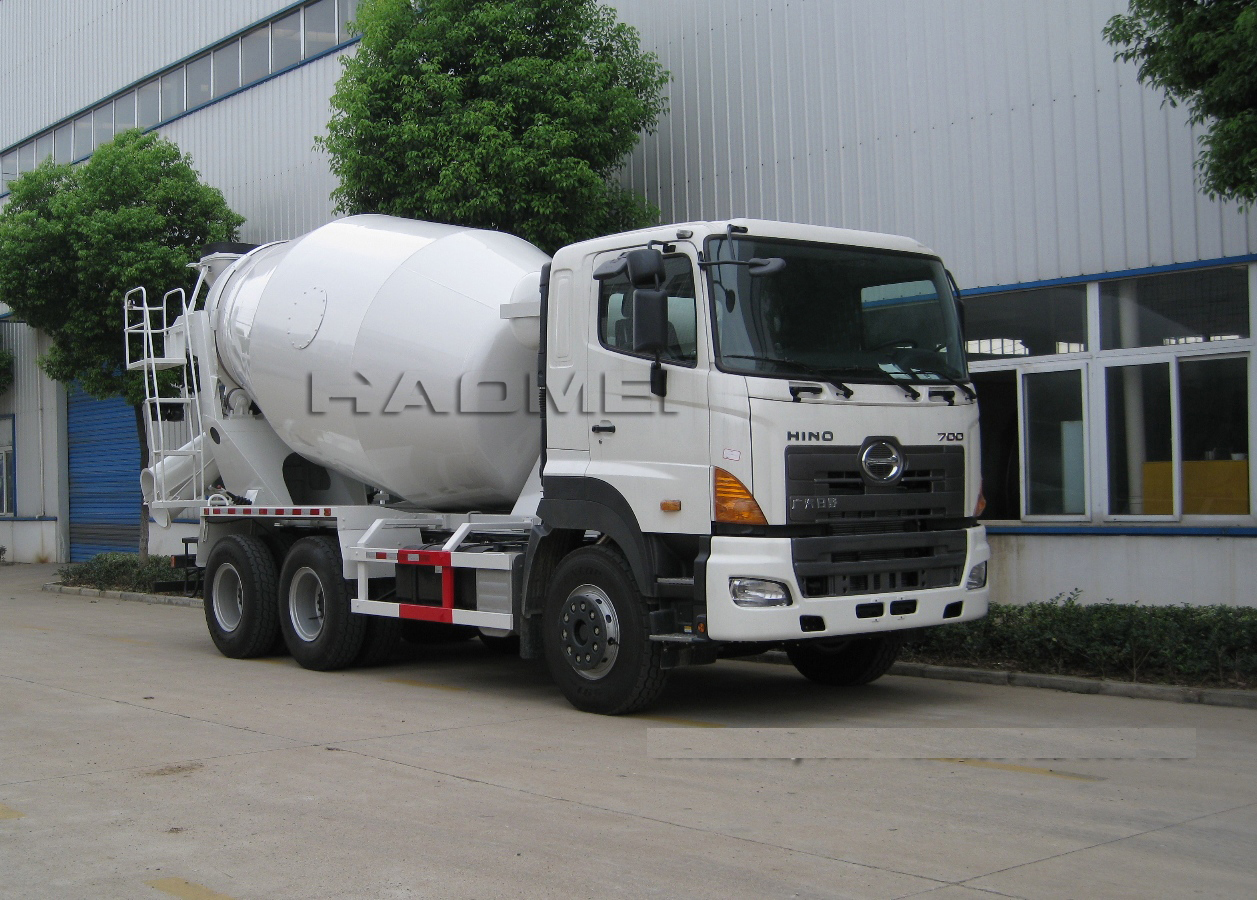 concrete agitator truck