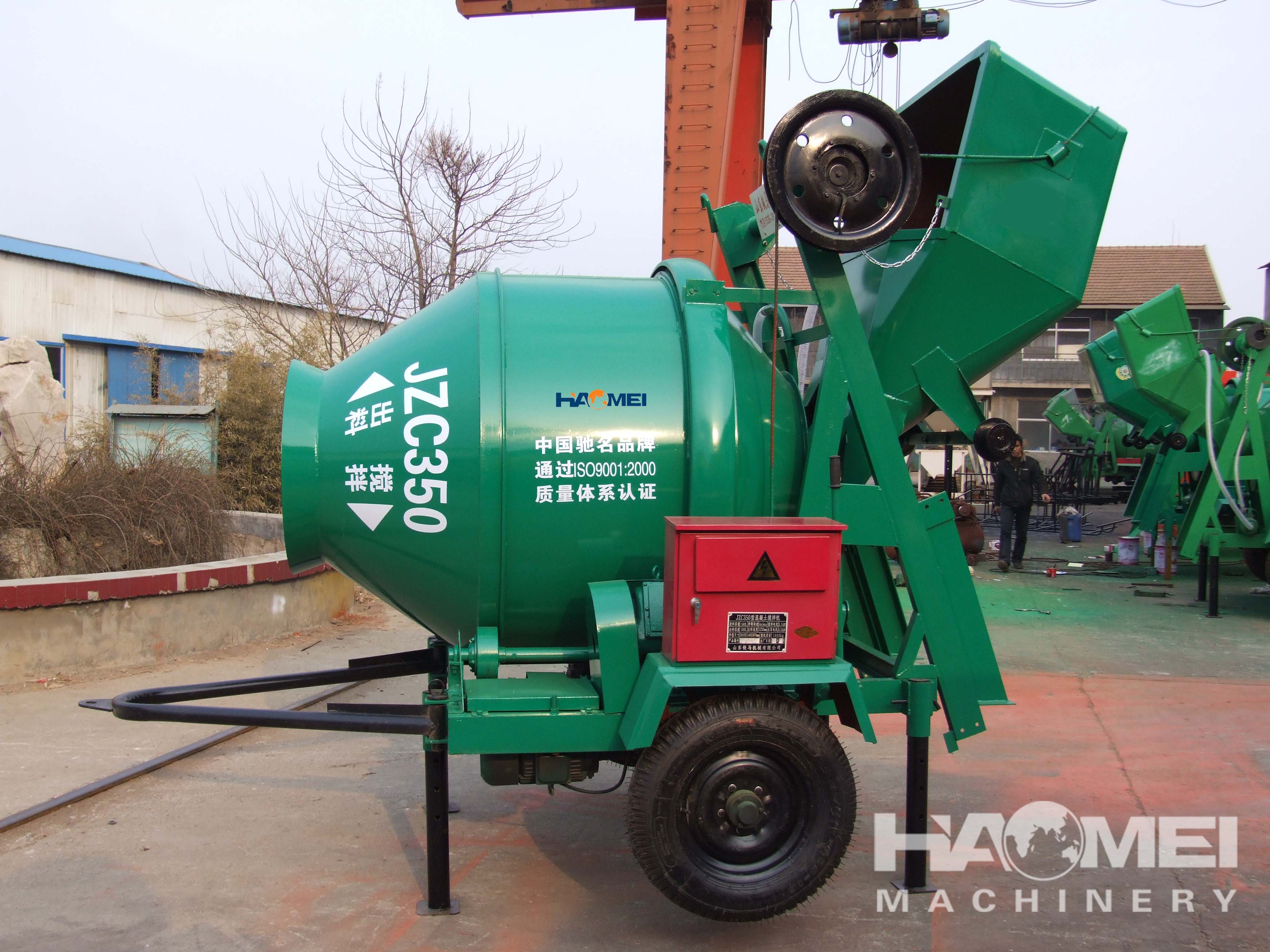 jzc350 Drum concrete mixer