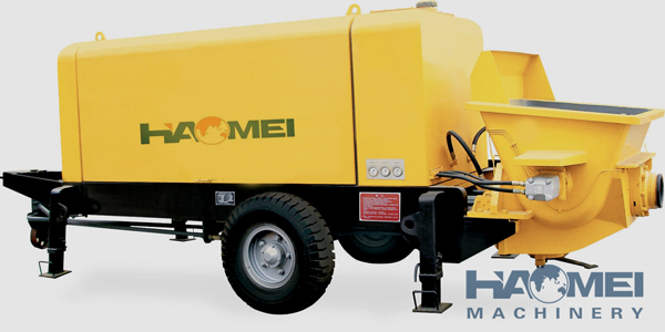 HBT100 Concrete trailer pumpp